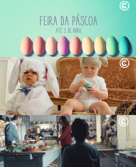 Publicidade Continente pascoa